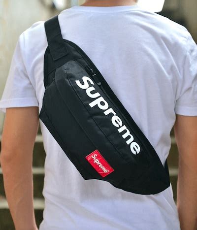 supreme cross body bag.